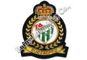 Bullion Blazer Emblems Hands Embroidery Badges